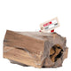 APPLE 12" Split Log Bundle | 15lb Bag by PEACHY'S