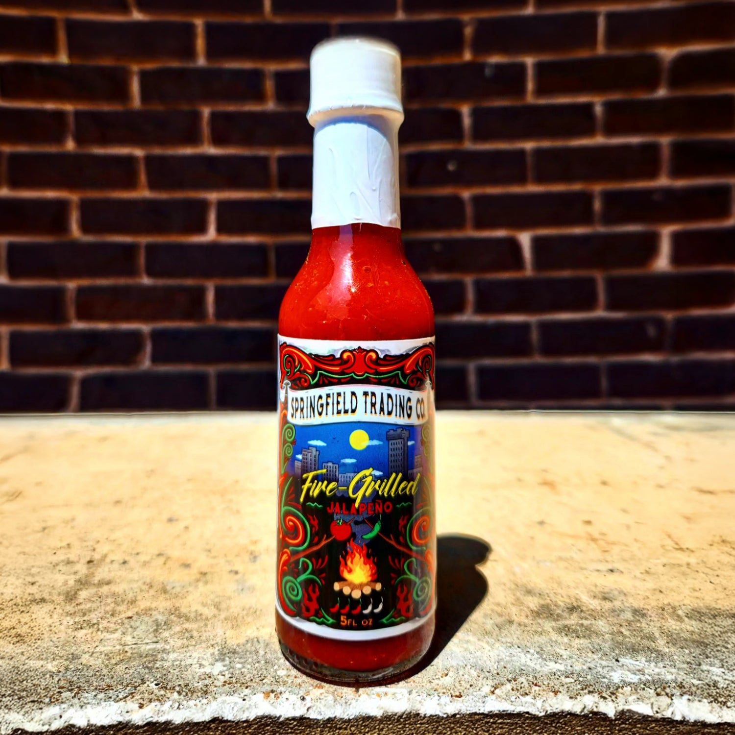 Fire-Grilled Jalapeño Hot Sauce 5oz