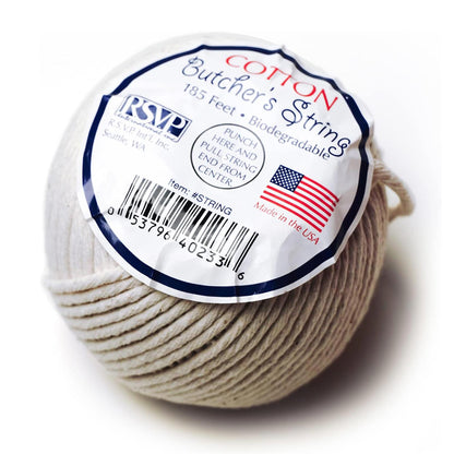 RSVP Cotton Food Safe Butcher’s String (185ft)