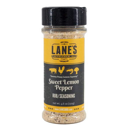 Lane's Sweet Lemon Pepper Rub 4.6oz