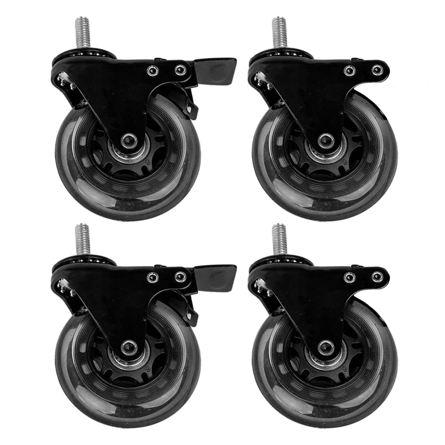 Caster Wheels for Timber Stoves (Set of 4)