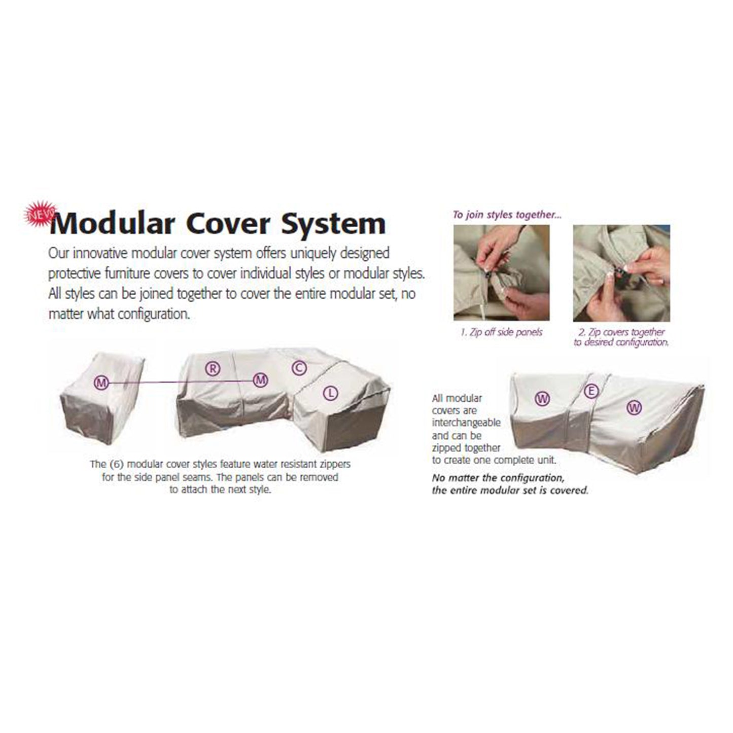 Treasure Garden NEW Covers (Modular Seating)