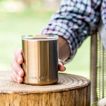 Load image into Gallery viewer, Vinglacé Glass Lined Low Ball Whiskey Tumblers
