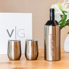 Load image into Gallery viewer, Vinglacé Wine Chiller + 2 Wine Tumblers - Gift Set
