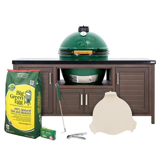 XL Big Green Egg + 69-inch Modern Farmhouse Table Package