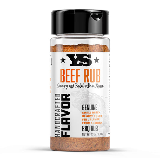 Yoder Smokers Beef Rub 13oz Shaker