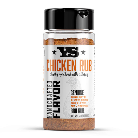 Yoder Smokers Chicken Rub 13oz Shaker