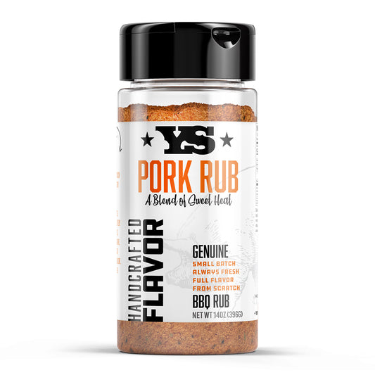 Yoder Smokers Pork Rub 14oz Shaker