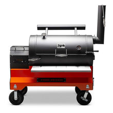Load image into Gallery viewer, Yoder Smokers YS1500s Competition Cart Pellet Grill (Orange Cart)
