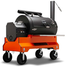 Load image into Gallery viewer, Yoder Smokers YS1500s Competition Cart Pellet Grill (Orange Cart)
