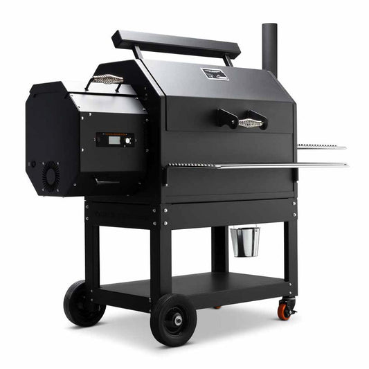Yoder Smokers YS640s Pellet Grill (Standard Cart) w/ T-Stat Door Kit