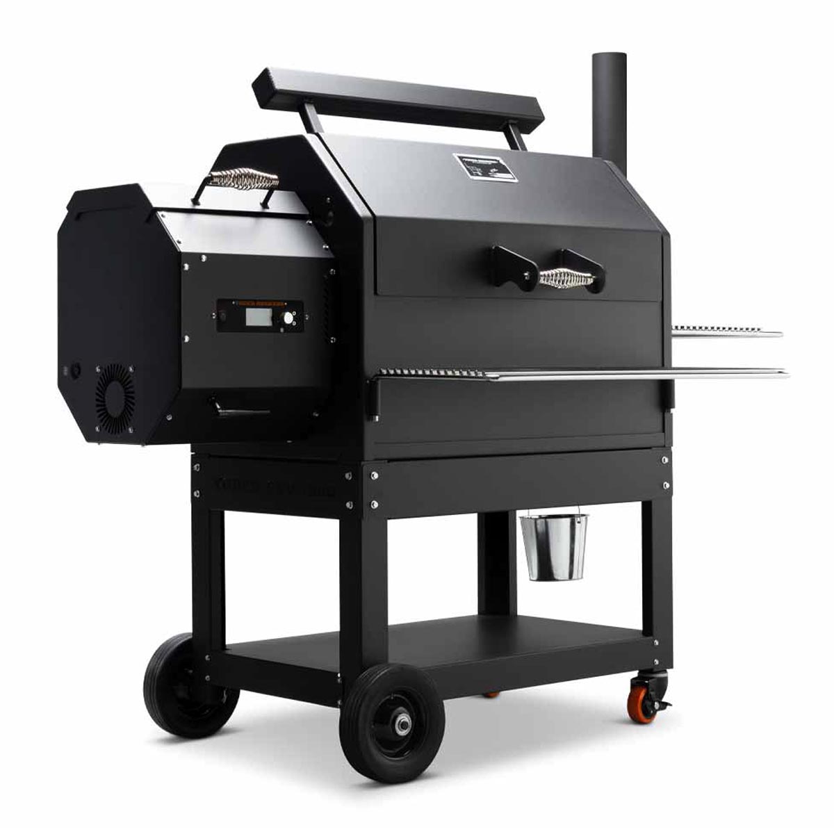 Yoder Smokers YS640s Pellet Grill (Standard Cart) w/ T-Stat Door Kit