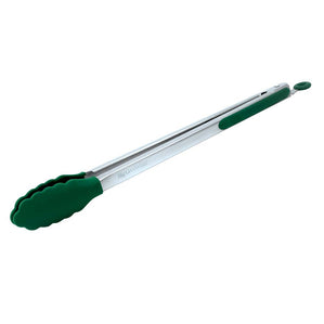Silicone Tipped BBQ Tongs (16in)