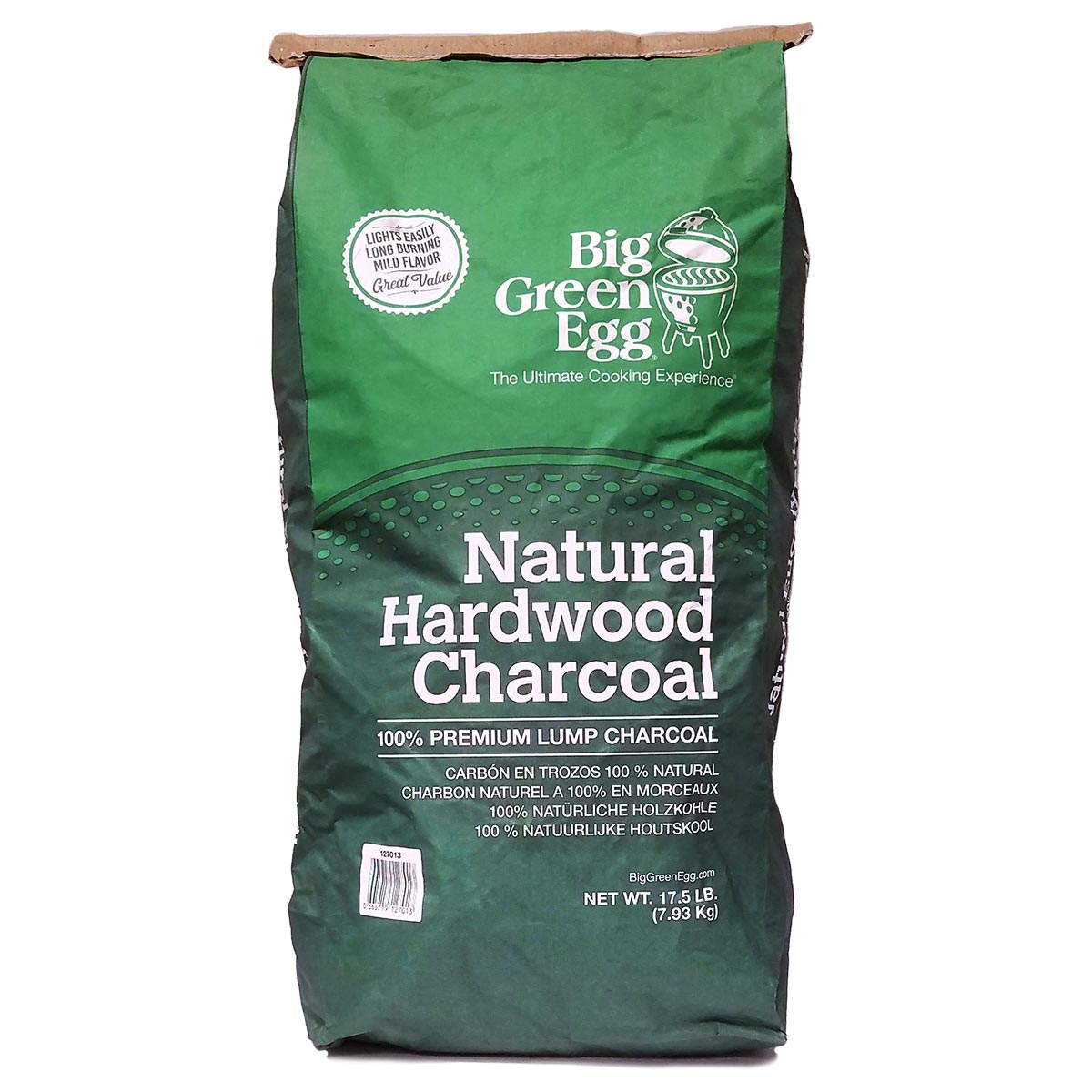 Premium Natural Hardwood Lump Charcoal (17.5lb Bag)