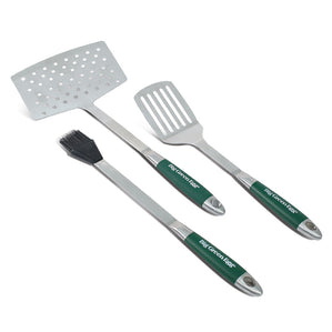 3-Piece Stainless Steel BBQ Tool Set