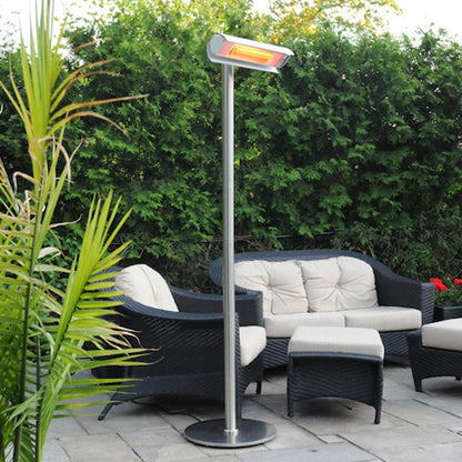 Aura Patio Plus Weatherproof Infrared Patio Heater w- Remote Control AURAPP15120SS
