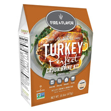Load image into Gallery viewer, Fire &amp; Flavor Turkey Perfect Cajun Brine Kit
