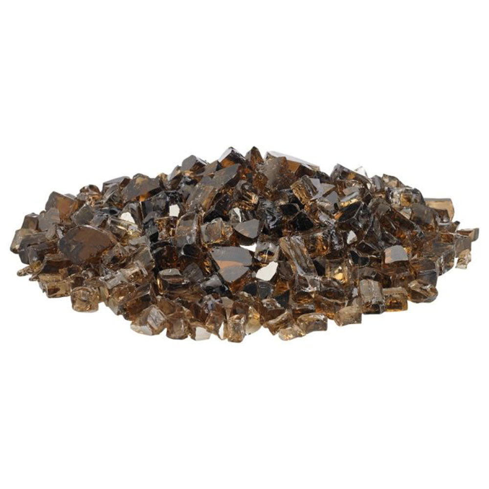1/2” Copper Reflective Fire Pit Glass (10lb Jar)