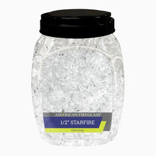 Load image into Gallery viewer, 1/2” StarFire Non-Reflective Fire Pit Glass (10lb Jar)
