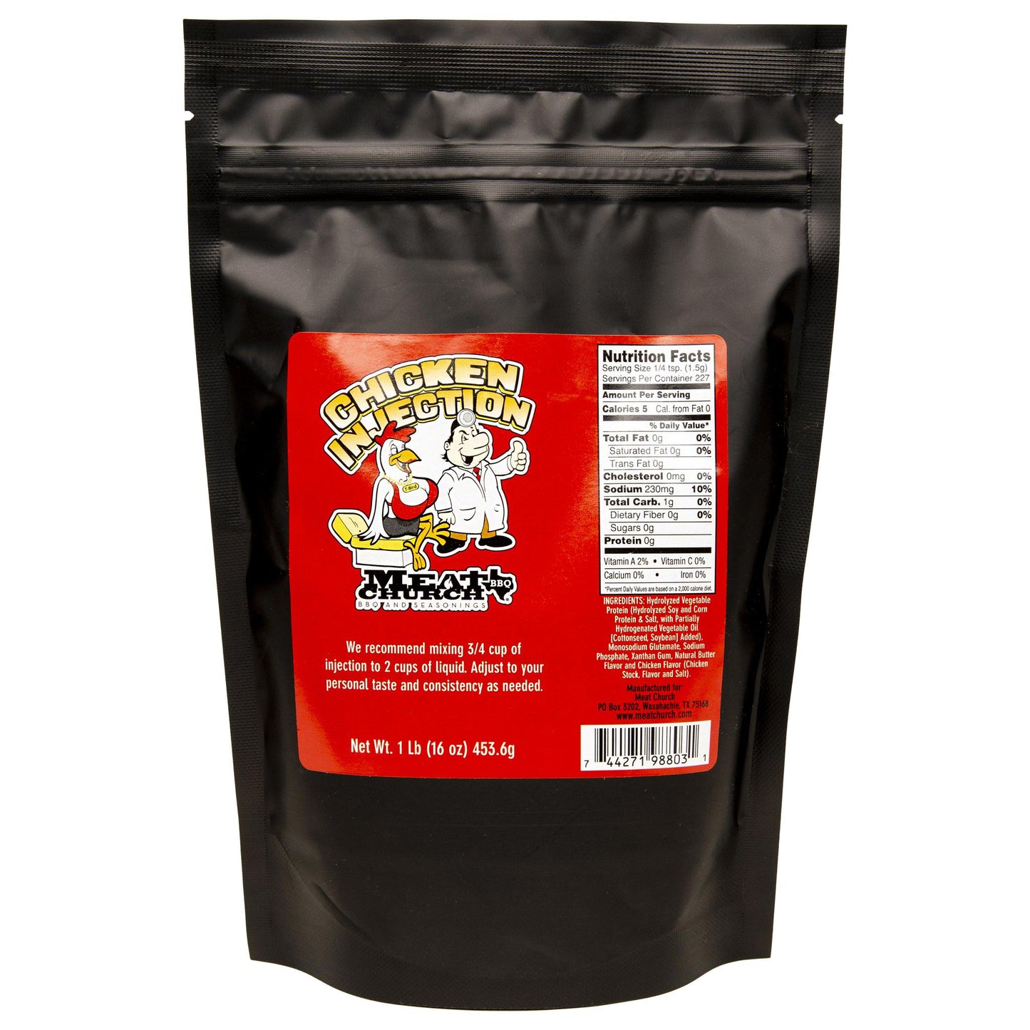 Meat Church T-Bird's Chicken Injection 1lb Bag