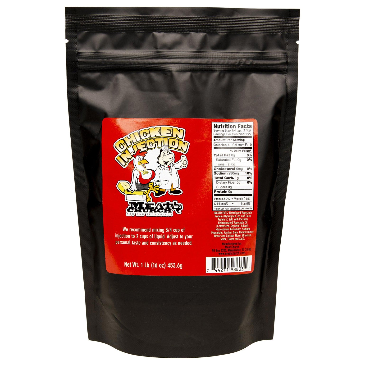 Meat Church T-Bird's Chicken Injection 1lb Bag