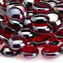 Load image into Gallery viewer, 1/2” Sangria Luster Fire Pit Beads (10lb Jar)
