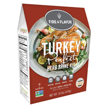 Load image into Gallery viewer, Fire &amp; Flavor Turkey Perfect Herb Brine Kit

