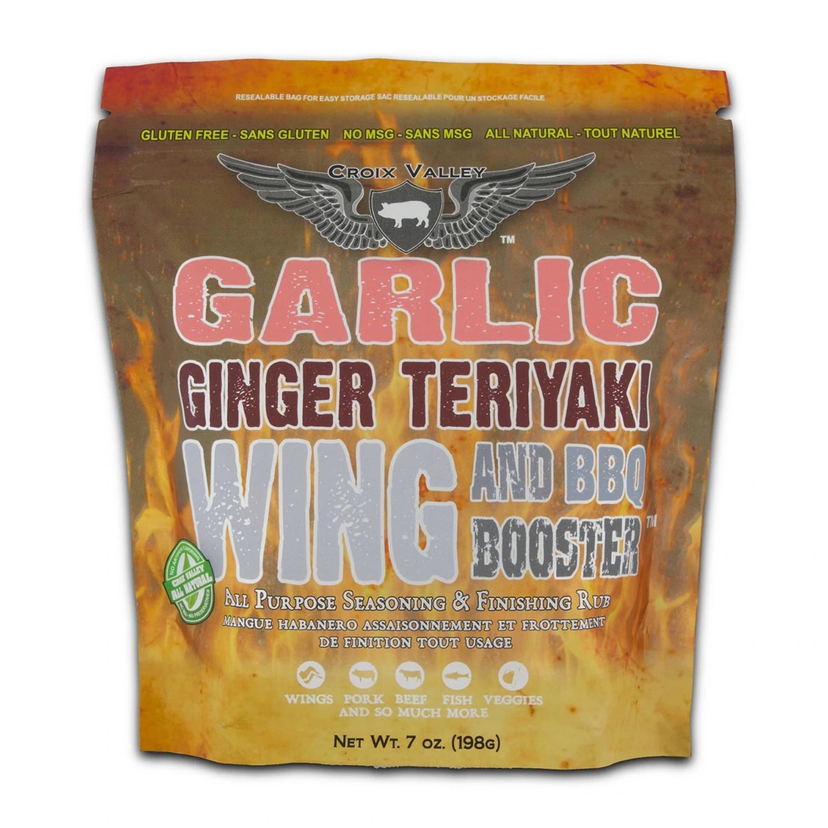 Croix Valley Garlic Ginger Teriyaki Wing & BBQ Booster