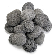 Load image into Gallery viewer, Medium Gray Lava Stones 1&quot;-2&quot; (10lb Jar)
