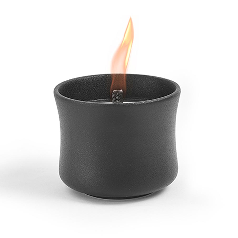 Lovinflame Pearl Ceramic Candle [Classic - Black]