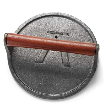 Outset Q112 Round Grill Press (Cast Iron)