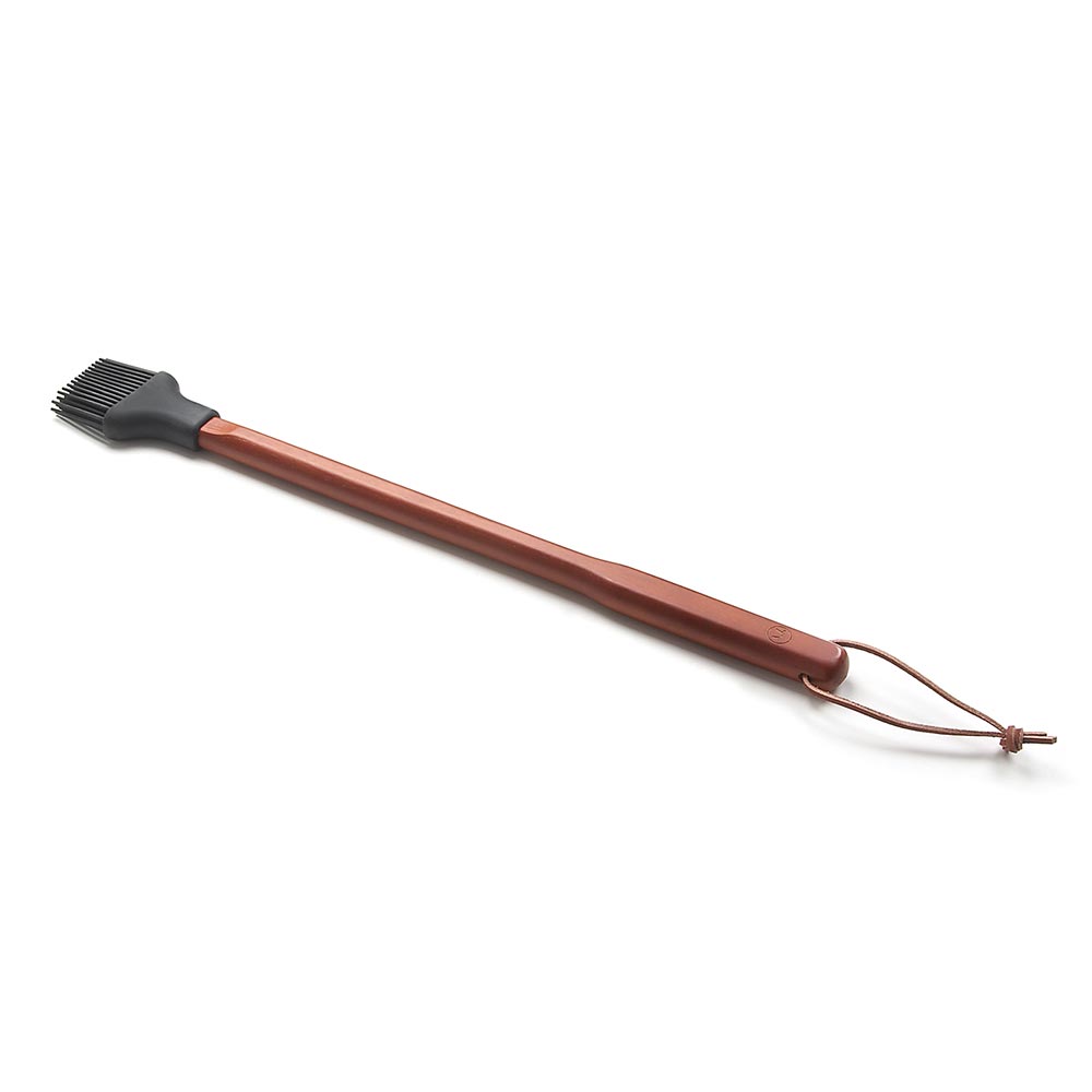 Outset QB48 Rosewood Collection Basting Brush w/ Removable Silicone Bristles