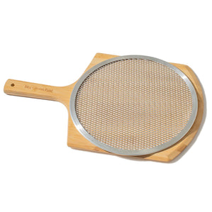 Bamboo Pizza Peel & Aluminum Pizza Screen