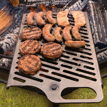 Load image into Gallery viewer, Adjustable BBQ Plate Grill (Carbon Steel)
