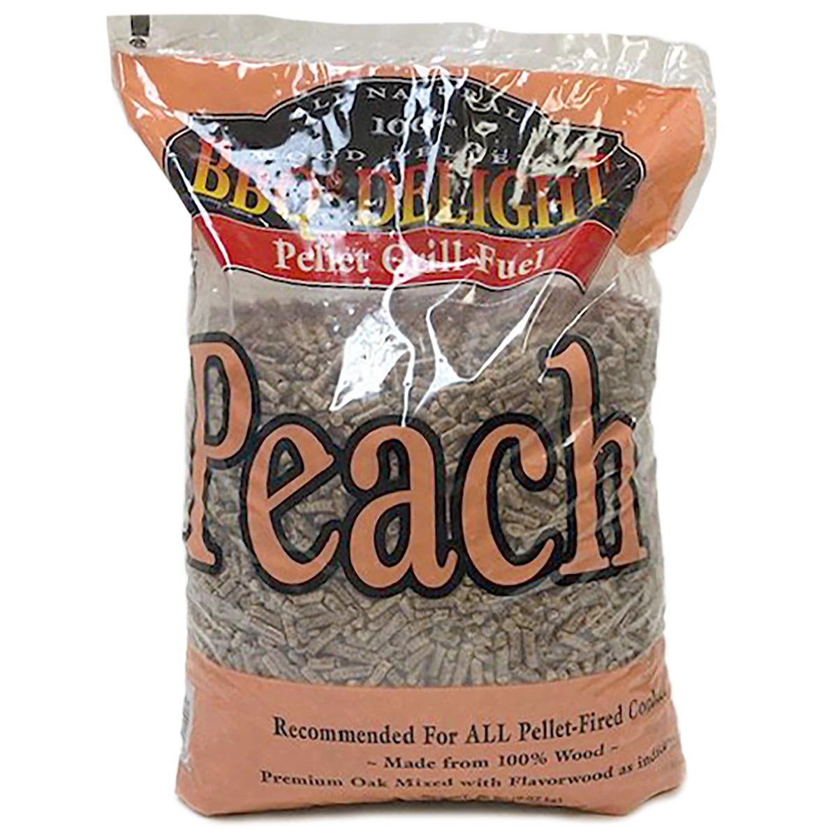 Peach Pellets 20lb Bag - BBQr's Delight