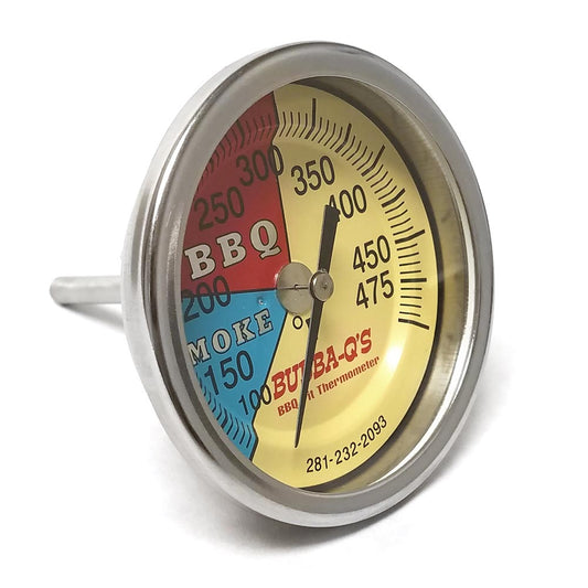 Bubba-Q BBQ Pit Smoker & Grill Temperature Gauge