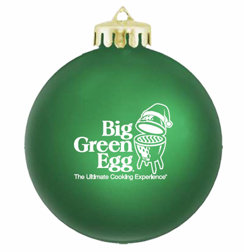 Big Green Egg Christmas Ornament (Green)