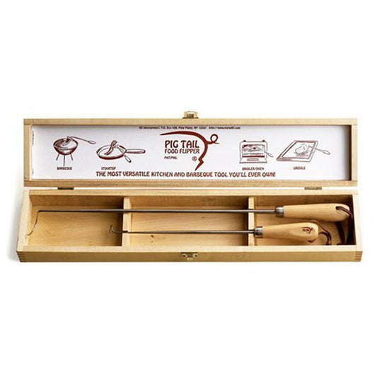 Jaccard PigTail Food Flipper Box Set (2 piece)