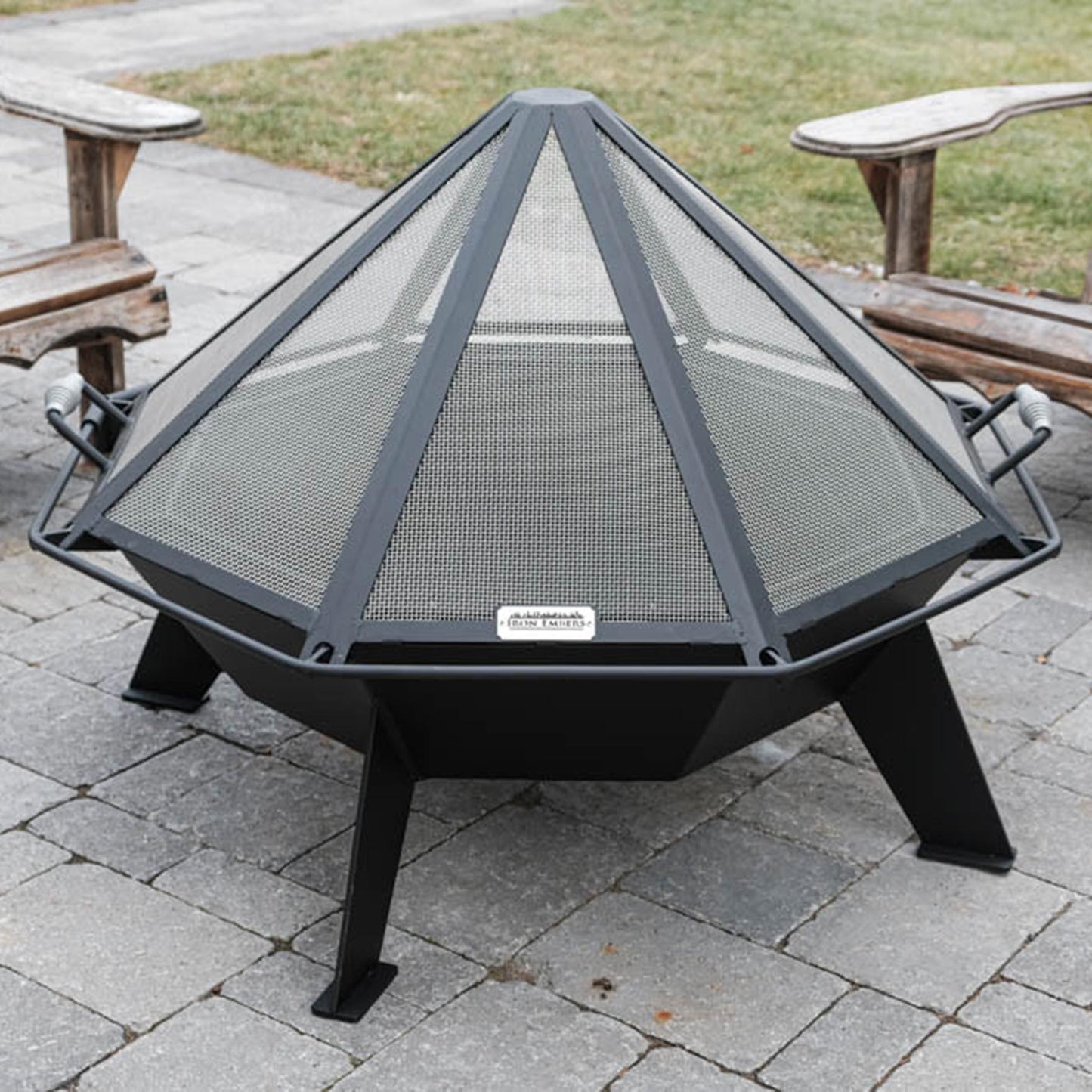 3ft Cottager Stainless Steel Spark Screen (No Door)
