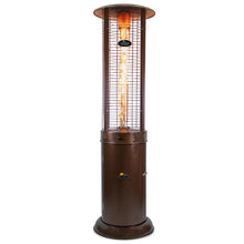 Load image into Gallery viewer, Paragon Outdoor Shine 44,000 BTU Propane Gas Flame Tower Heater (Hammered Bronze) OH-M744B
