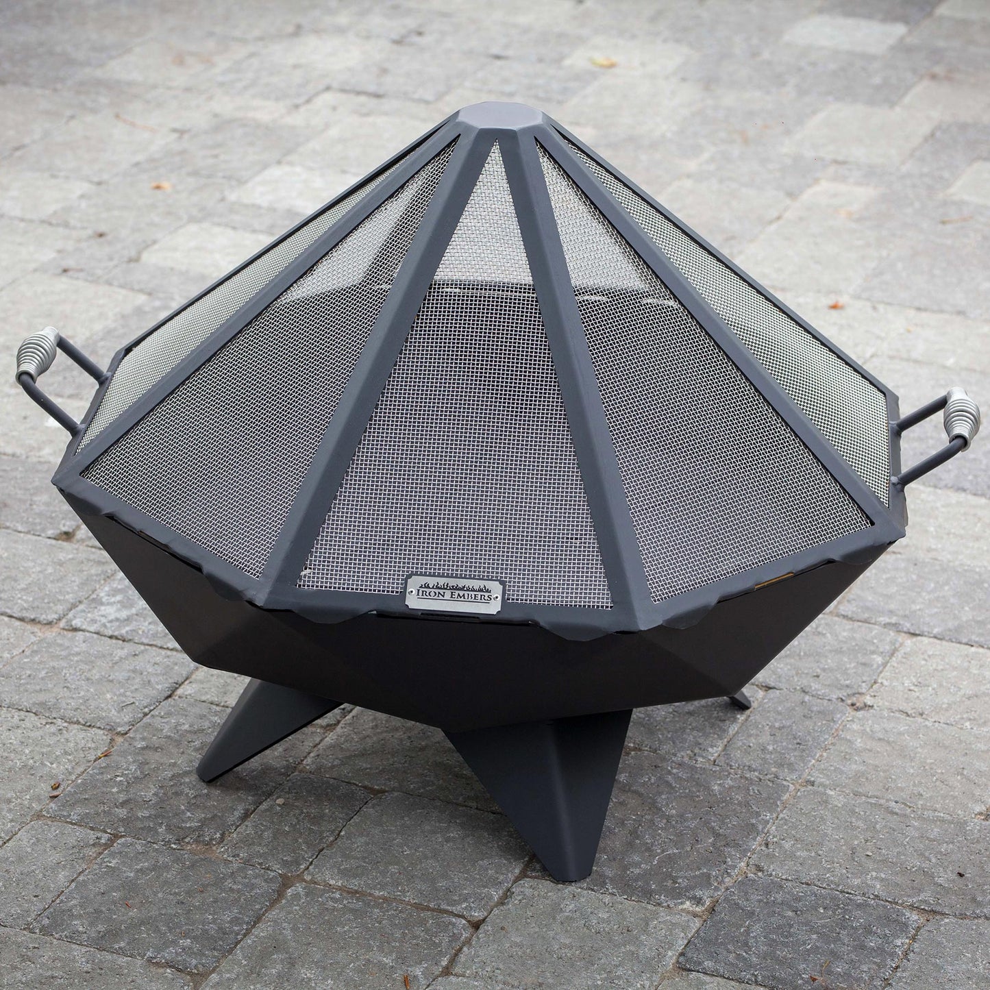 2ft Polygon Stainless Steel Spark Screen (No Door)