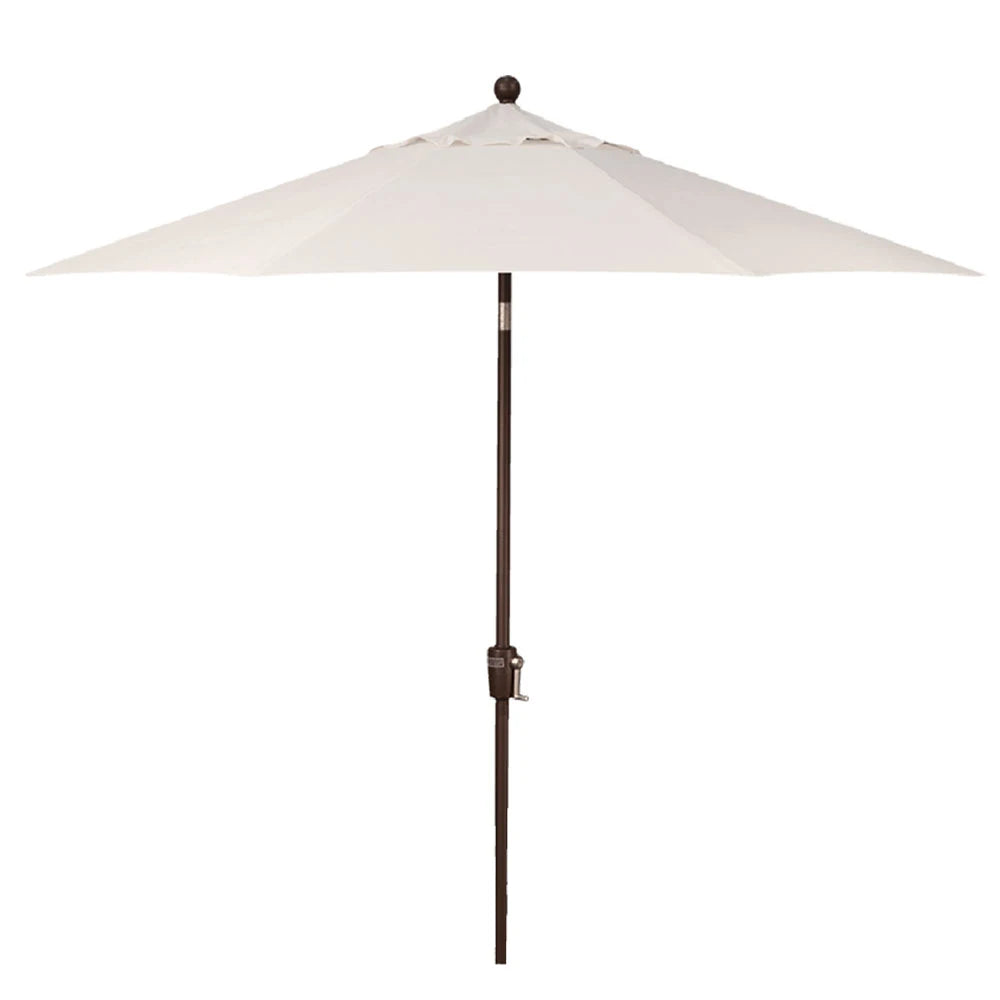 Treasure Garden 9' Push Button Tilt Umbrella (Bronze Frame)