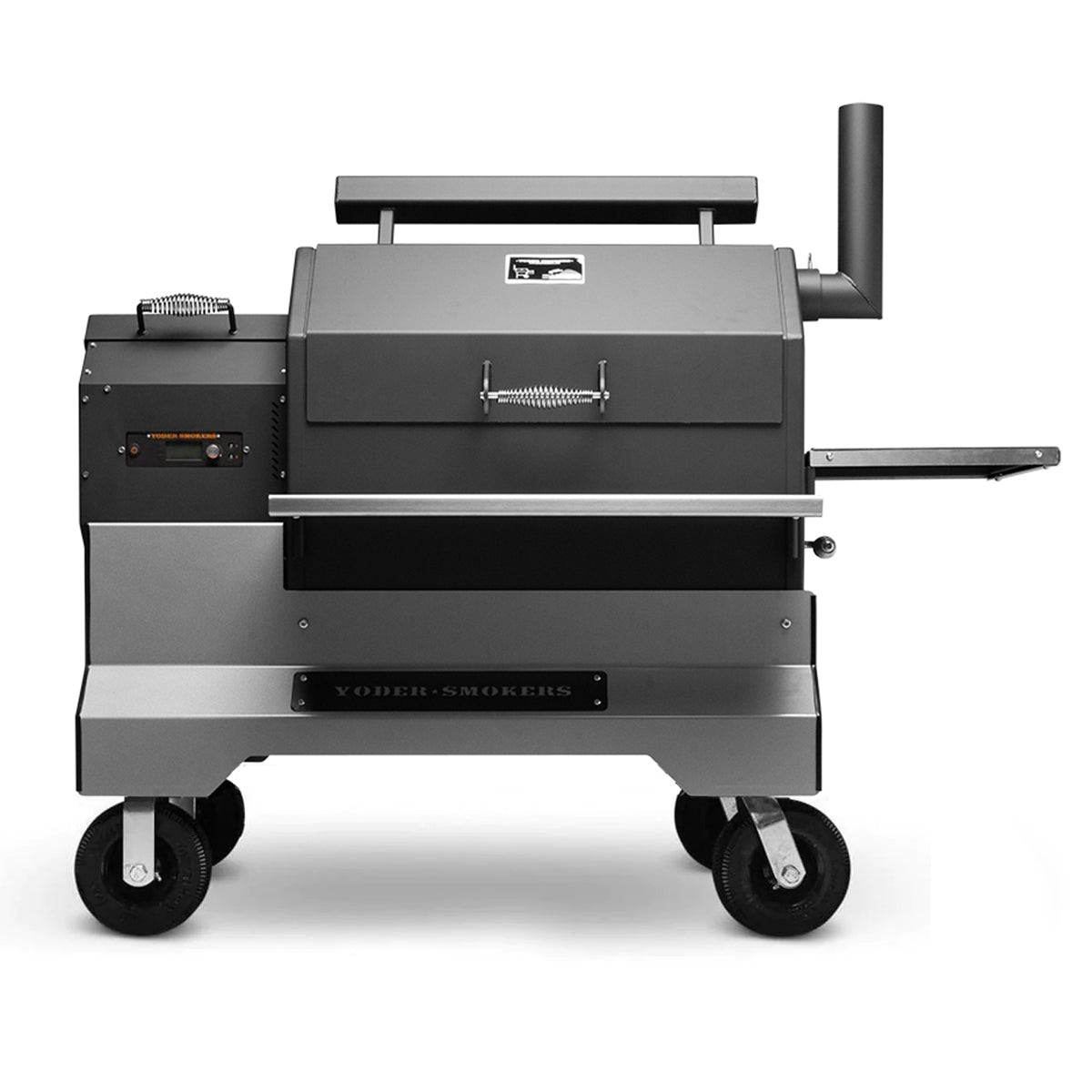 Yoder Smokers YS640s Competition Pellet Grill (Silver Cart)