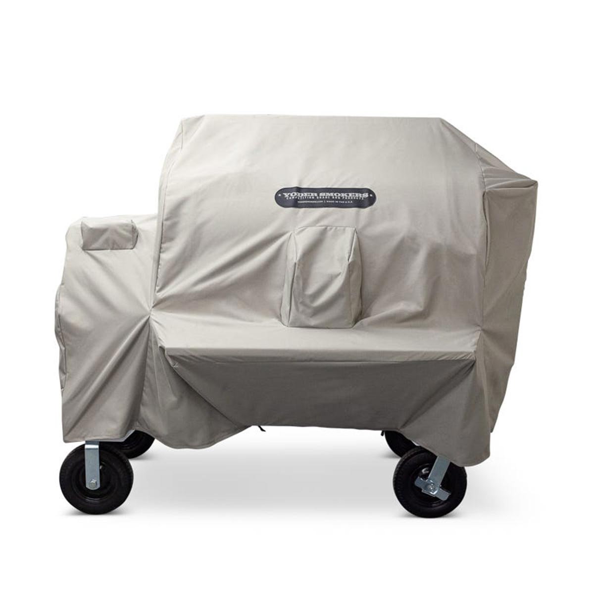 Yoder Chrome Stack Yoder Smokers YS1500 & YS1500s Grill Cover (Removable Stack) 91091 ...